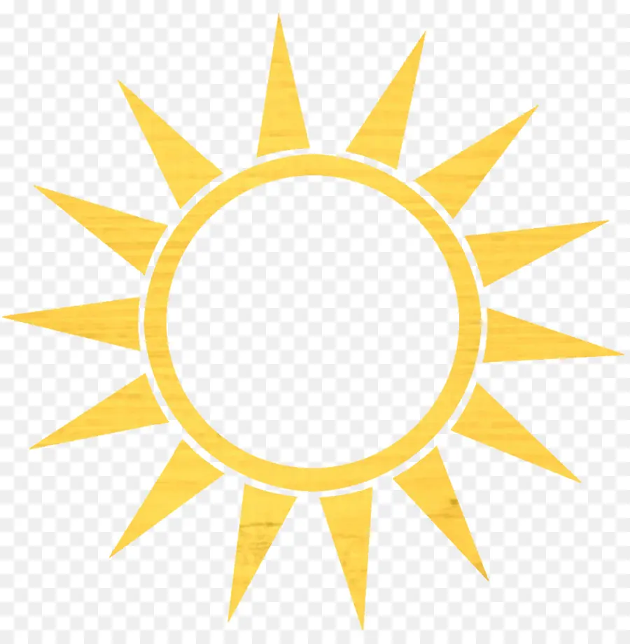 Sol，Amarillo PNG