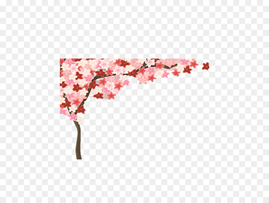 De Los Cerezos En Flor，De Dibujos Animados PNG