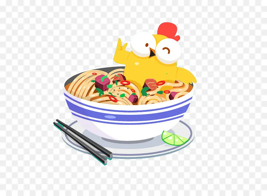 Pollo En Fideos，Bol PNG