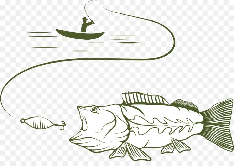 Escena De Pesca，Bote PNG