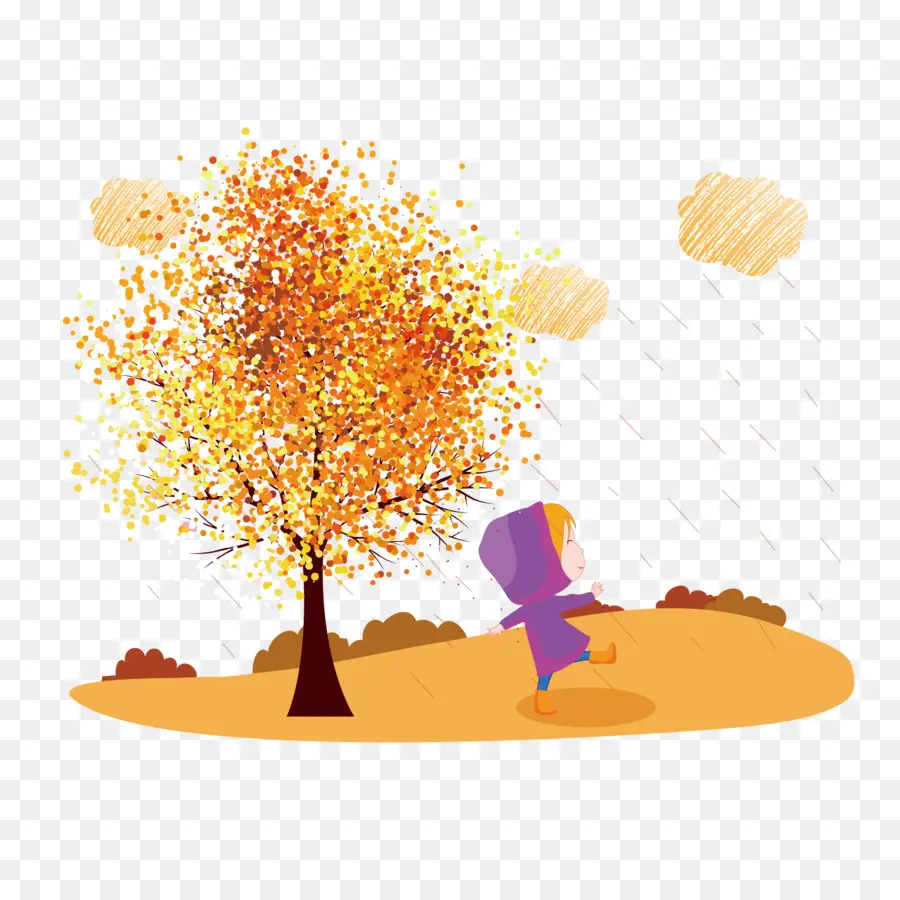 árbol De Otoño，Otoño PNG