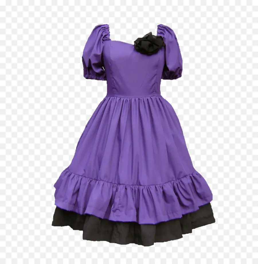 Púrpura，Vestido PNG