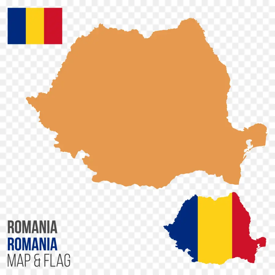 Mapa，Bandera De Rumania PNG