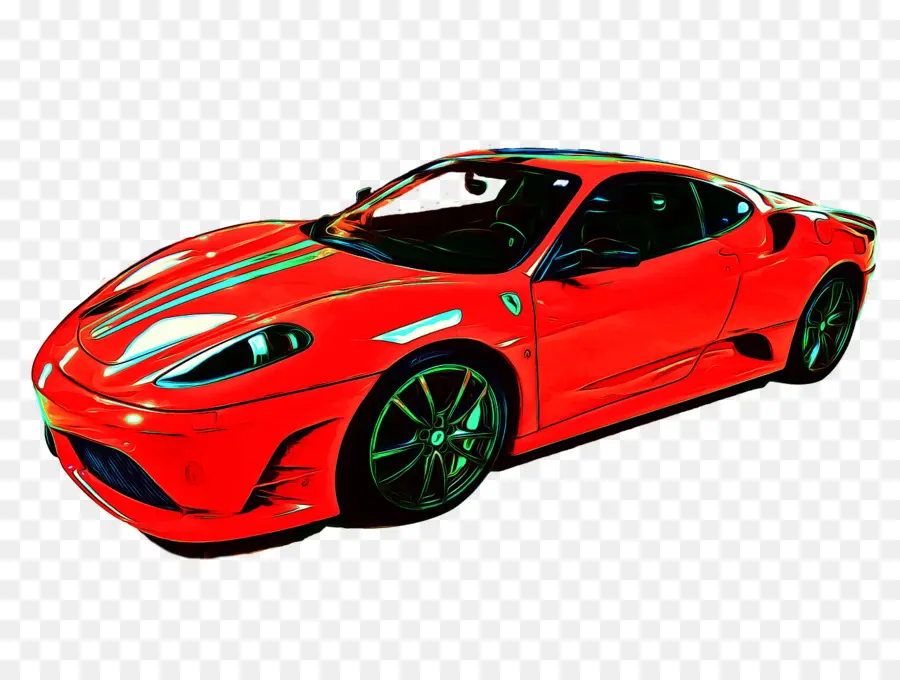 Coche Descapotable Rojo，Lujo PNG