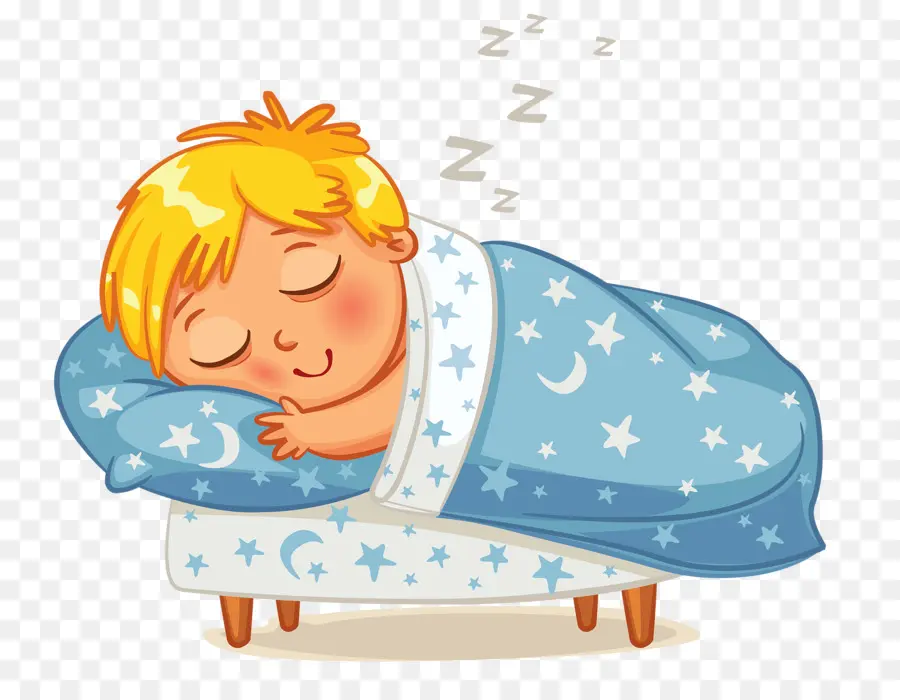 Niño Durmiendo，Cama PNG