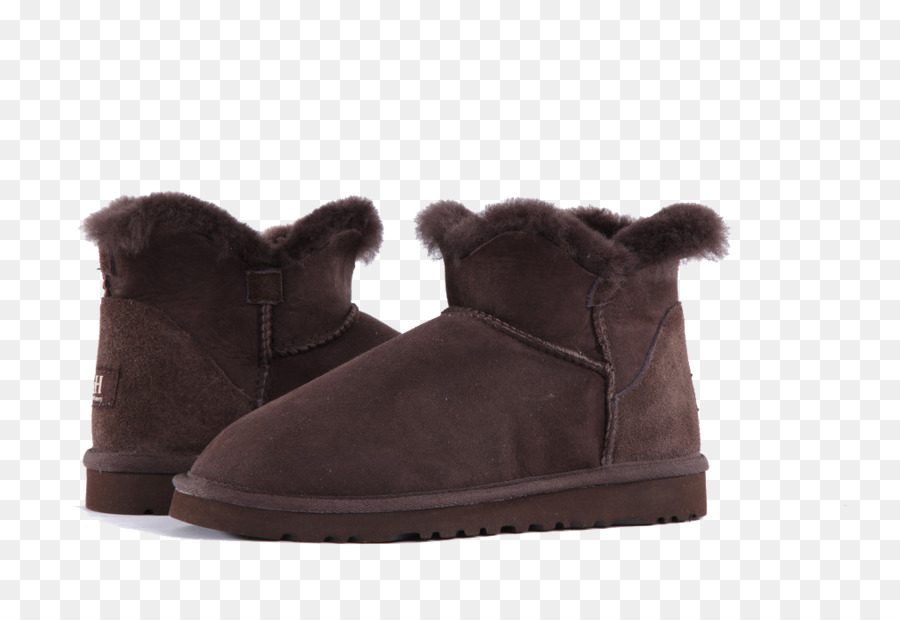 Botas De Piel Marrón，Invierno PNG