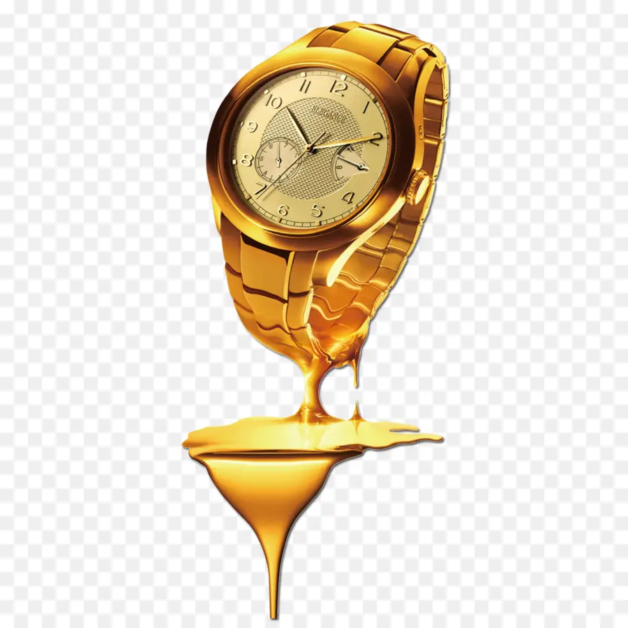 Reloj Dorado，Reloj PNG