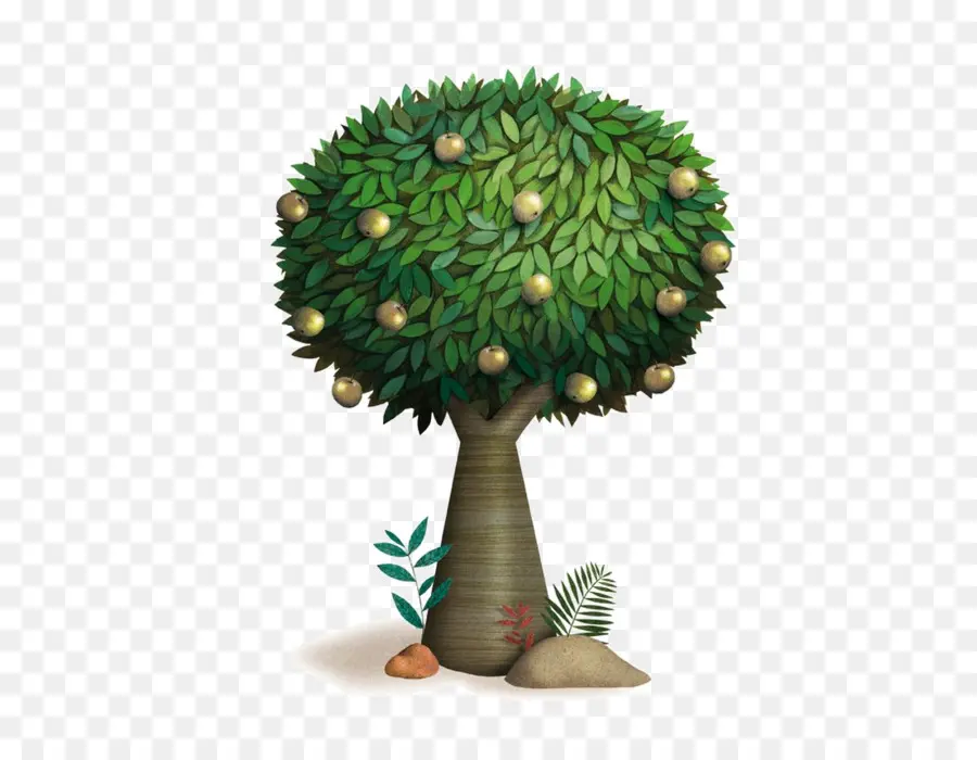 árbol，Illustrator PNG