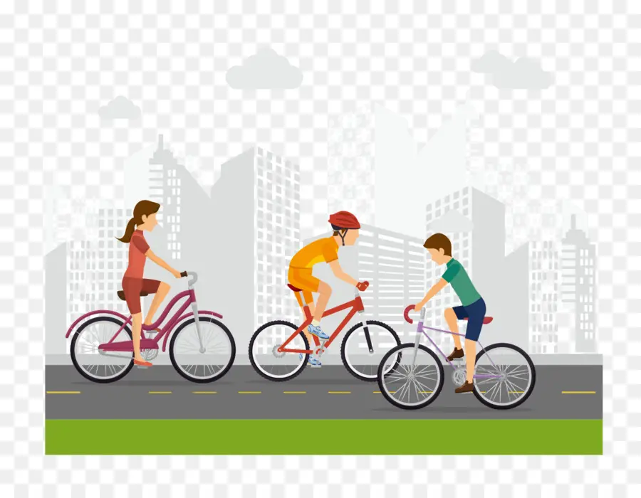 Ciclistas，Bicicletas PNG