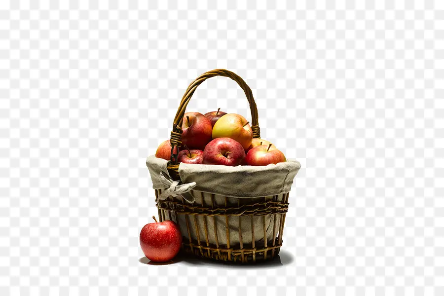 Canasta De Manzanas，Cesta PNG