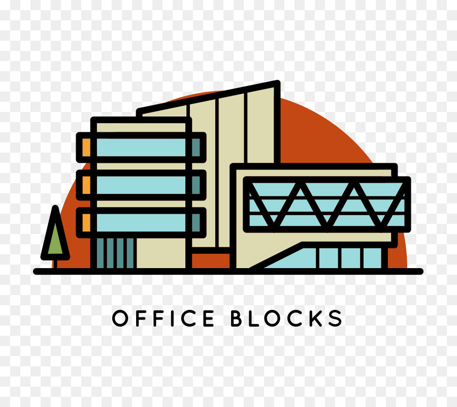 Bloques De Oficinas，Lugar De Trabajo PNG