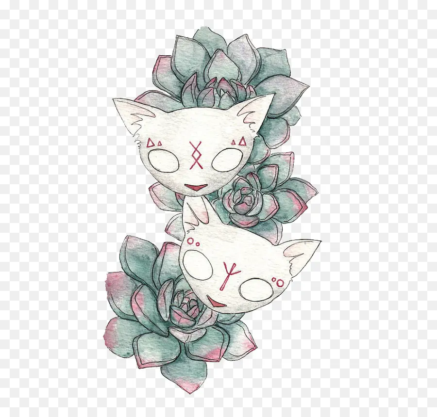 Diseño Floral，Pintura De Acuarela PNG