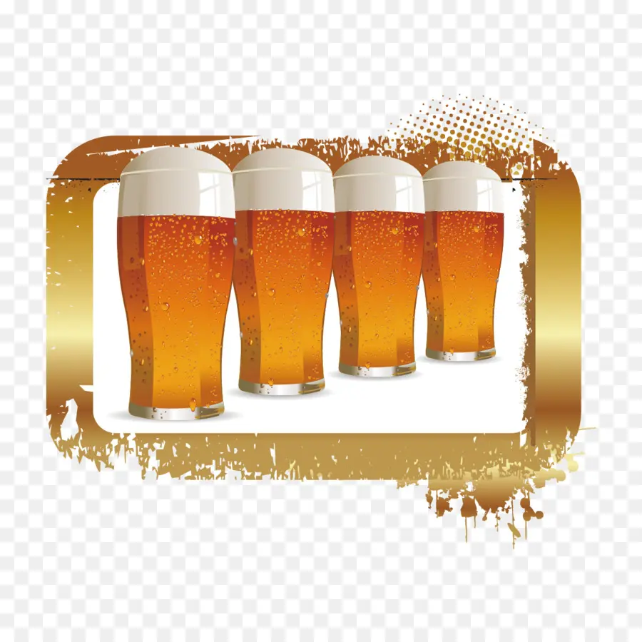 Vasos De Cerveza，Espuma PNG