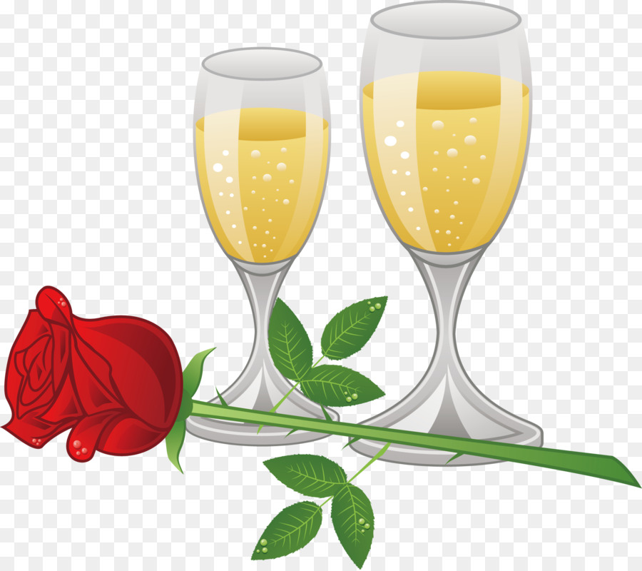 Champagne，Cóctel PNG