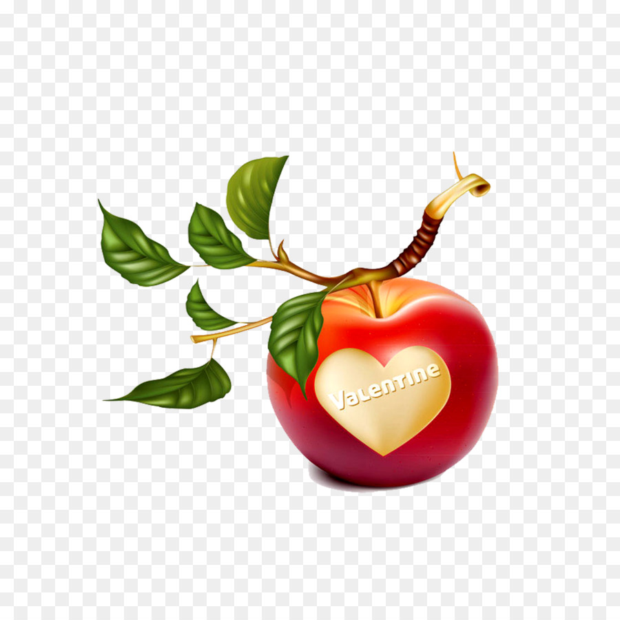 Manzana Roja，Hojas PNG