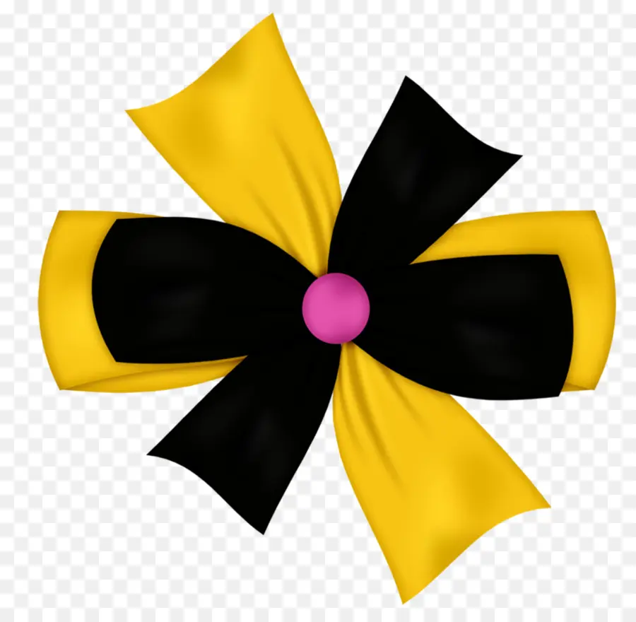 Lazo Amarillo Y Negro，Cinta PNG