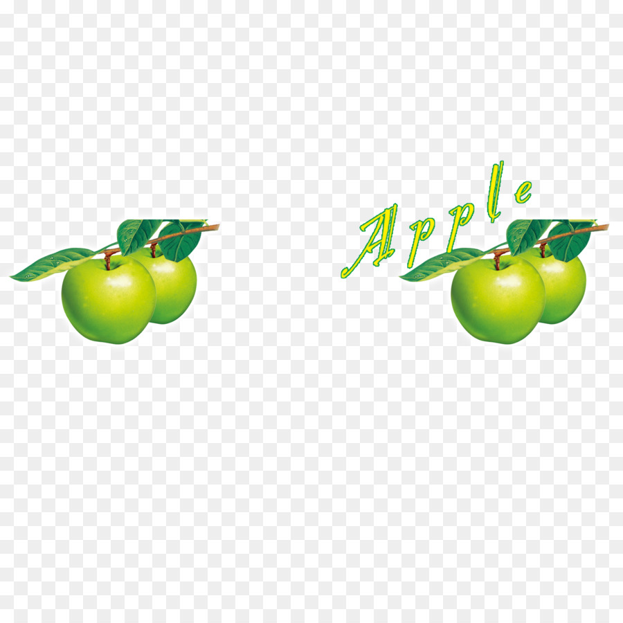 Manzanas Verdes，Hojas PNG