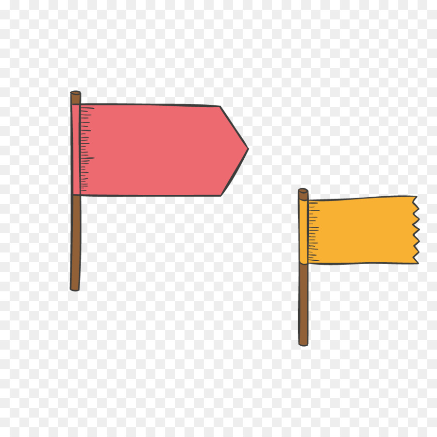 Banderas Pequeñas，Rojo PNG