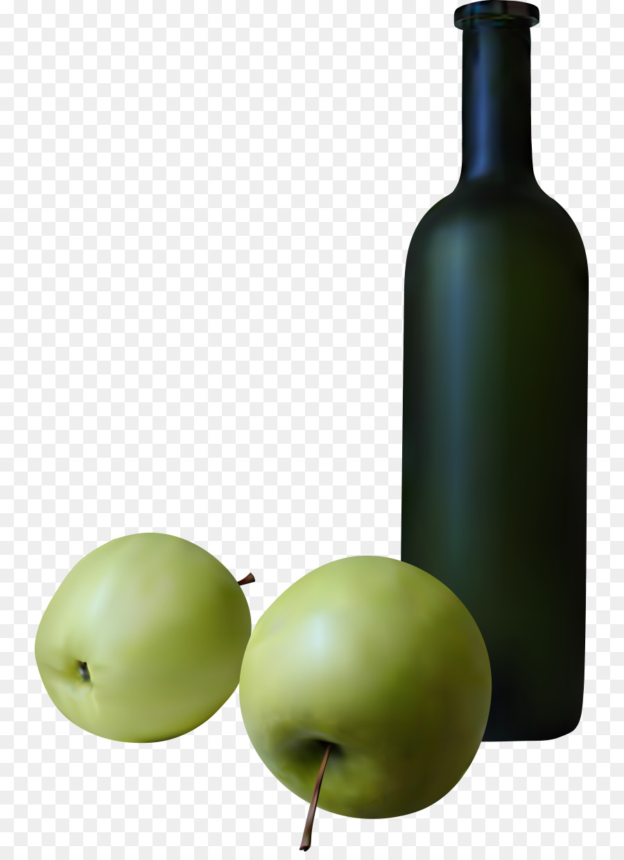 Manzanas Verdes，Botella PNG