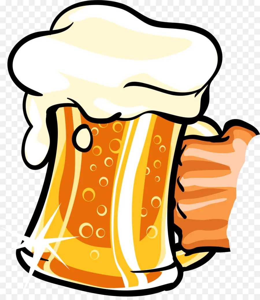 Jarra De Cerveza，Espuma PNG