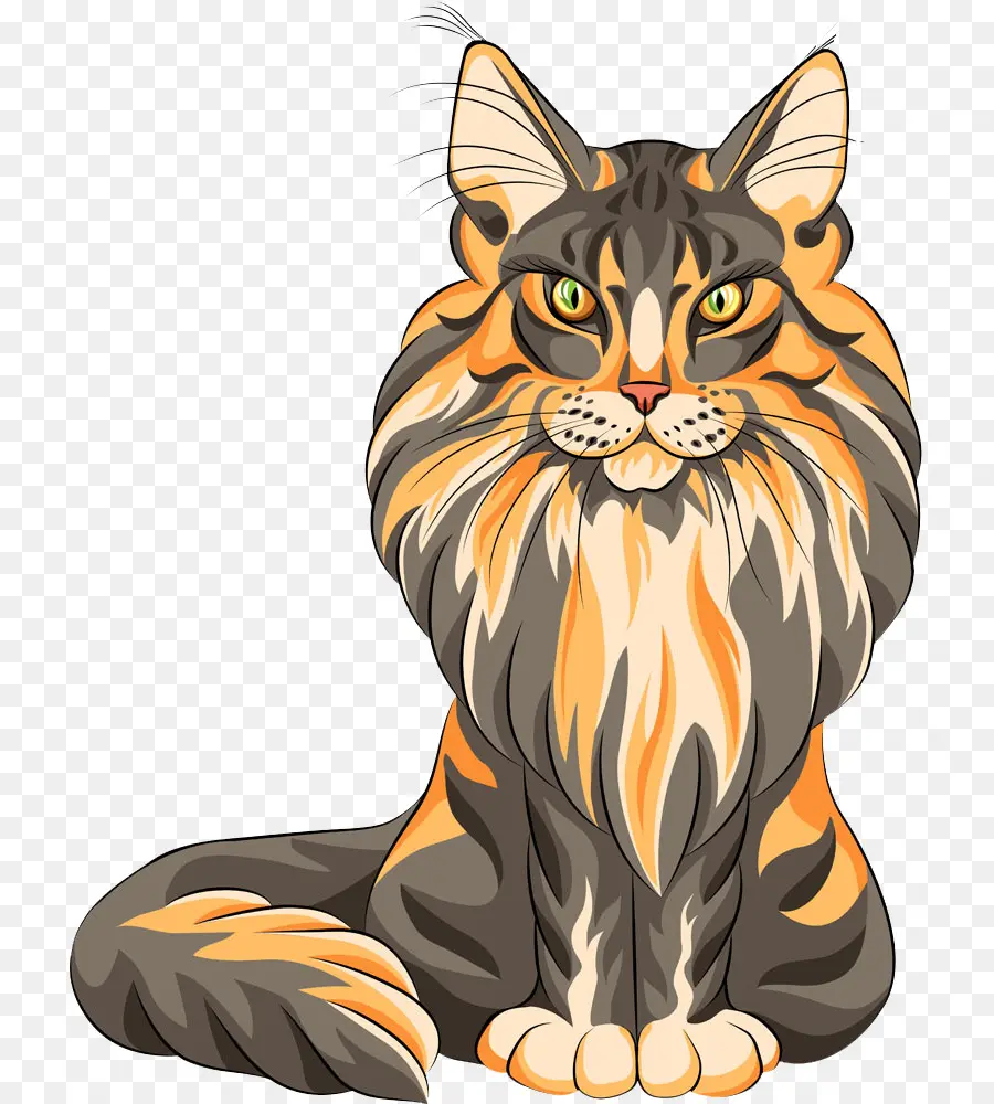 Gato De Dibujos Animados，Animal PNG