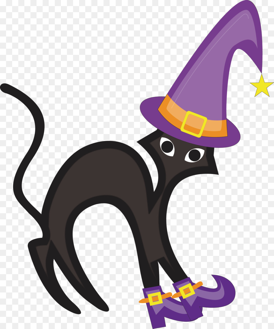 Gato，Halloween PNG