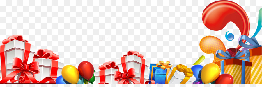 Cajas De Regalo，Globos PNG