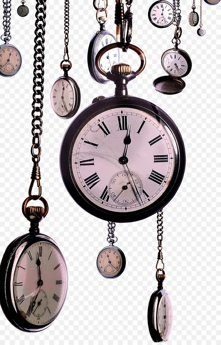 Reloj De Bolsillo，Una Fotografía De Stock PNG