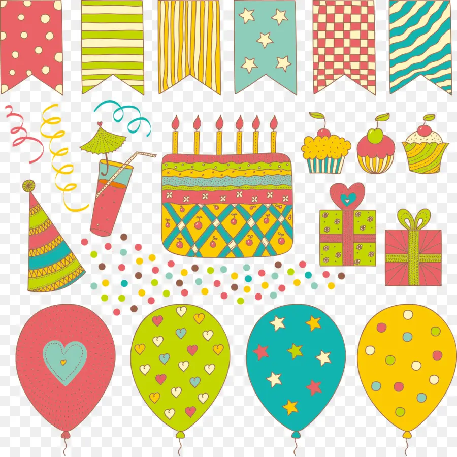 Decoraciones De Fiesta，Globos PNG