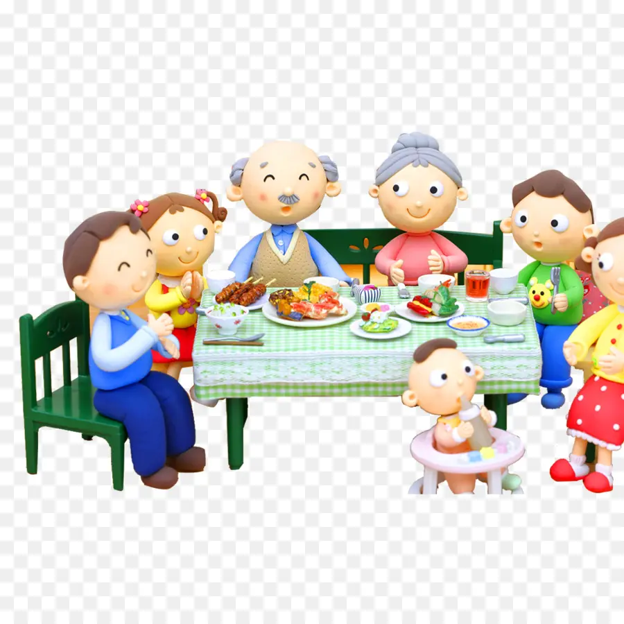 Cena De Reunión，Año Nuevo Chino PNG