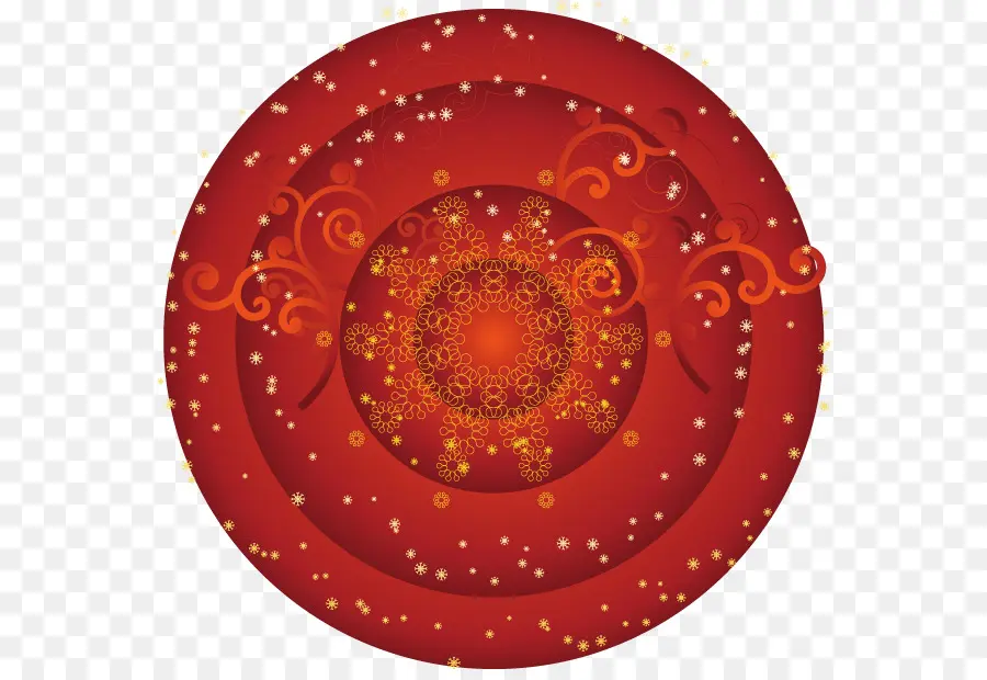 Patrón Circular Rojo，Círculo PNG