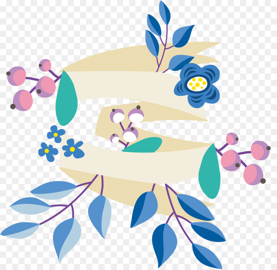 Estandarte Floral，Flores PNG