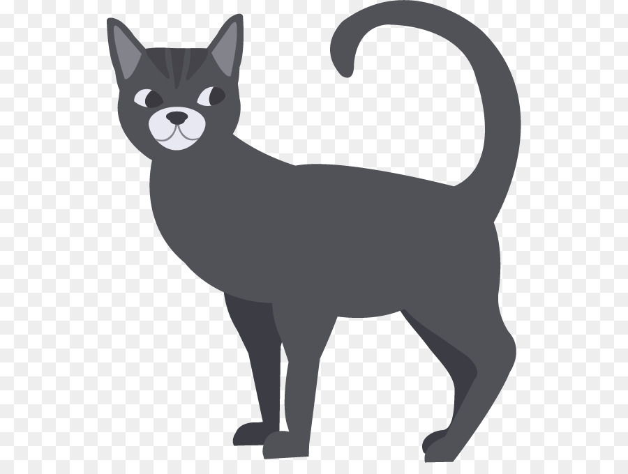 Gato Morado，Silueta PNG