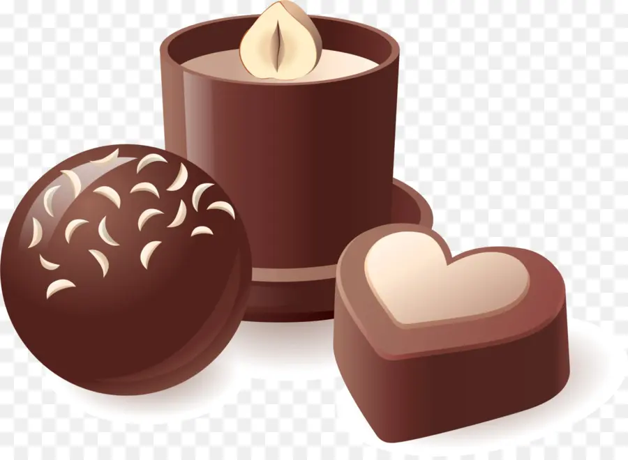 Trufa De Chocolate，Barra De Chocolate PNG