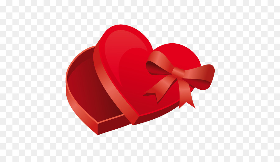 Caja De Bombones En Forma De Corazón，Chocolate PNG