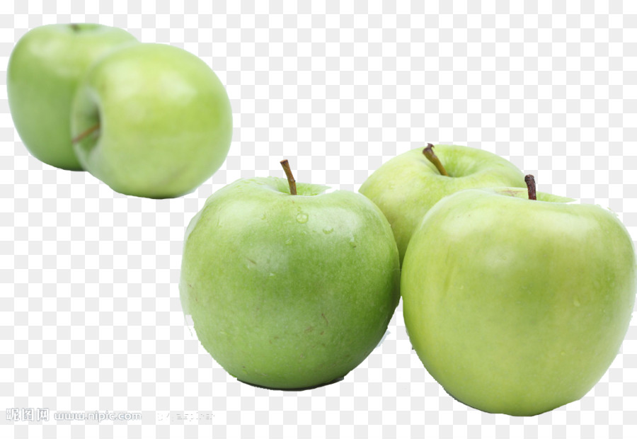 Manzanas Verdes，Saludable PNG