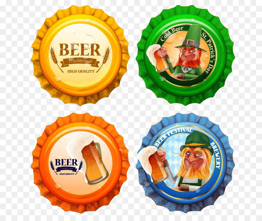 Tapas De Botellas De Cerveza，Cerveza PNG