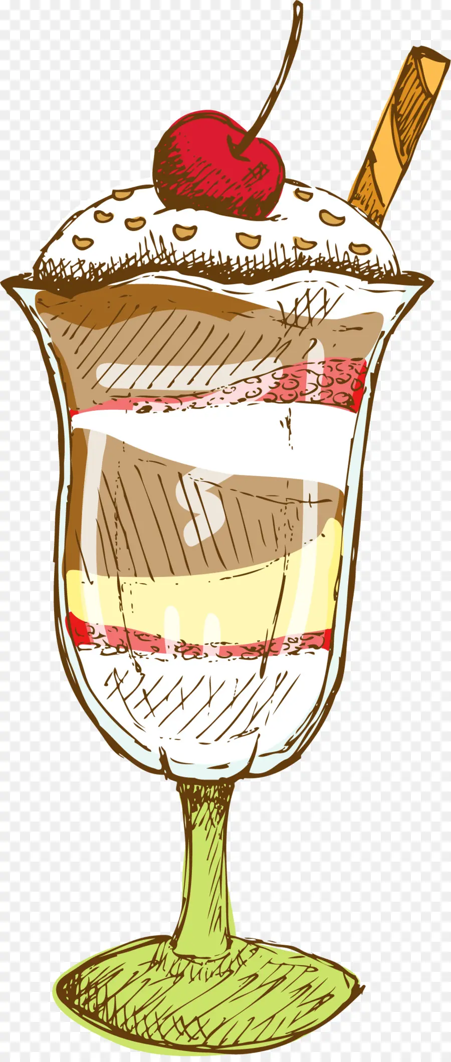 Helado，El Helado De Chocolate PNG