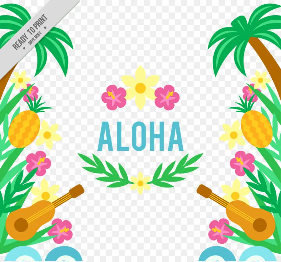 Diseño Aloha，Palmeras PNG