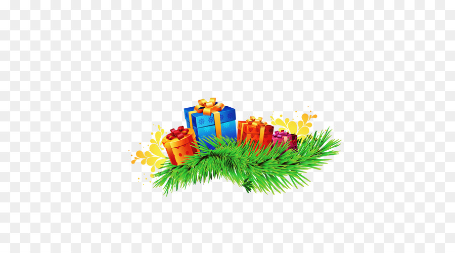 Arboles De Navidad，Regalos PNG