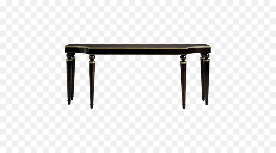 Mesa Elegante，Negro PNG