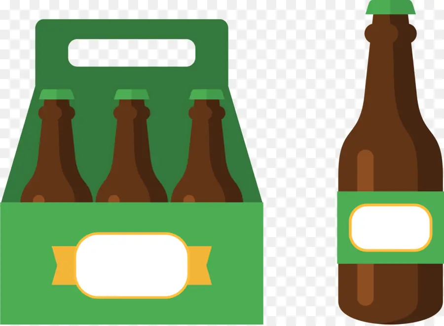 Botellas De Cerveza，Cerveza PNG