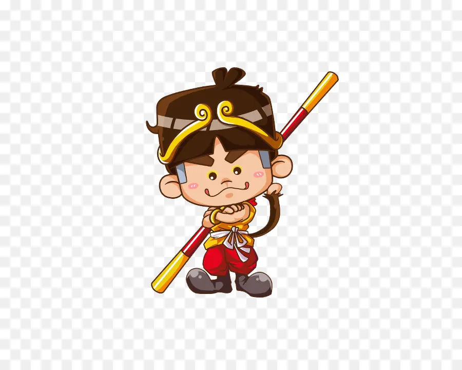 Sun Wukong，De Dibujos Animados PNG