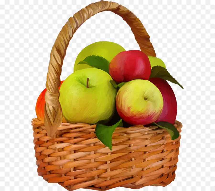 Cesta De Manzanas，Apple PNG