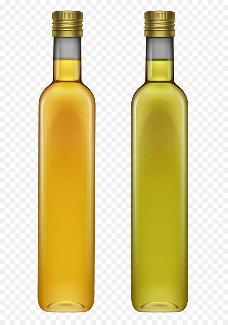 Aceite Vegetal，Botella De Vidrio PNG