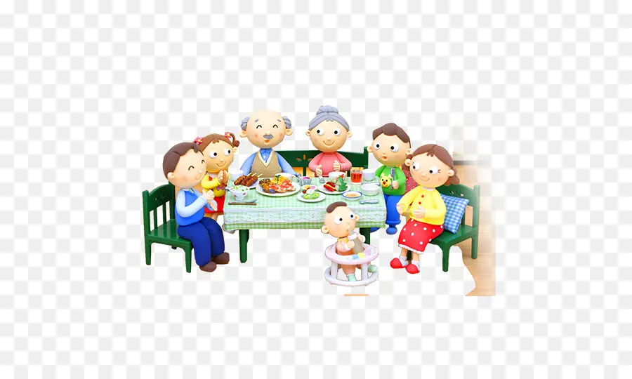 Cena De Reunión，Año Nuevo Chino PNG