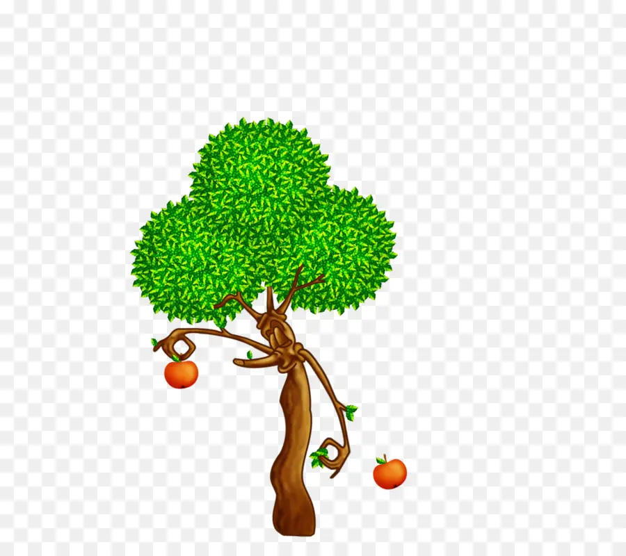 Árbol，Manzanas PNG