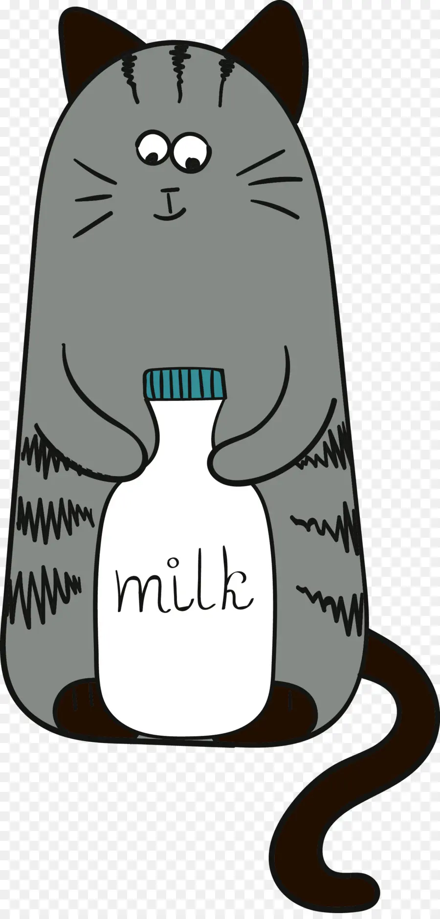 Gato Con Leche，Botella PNG