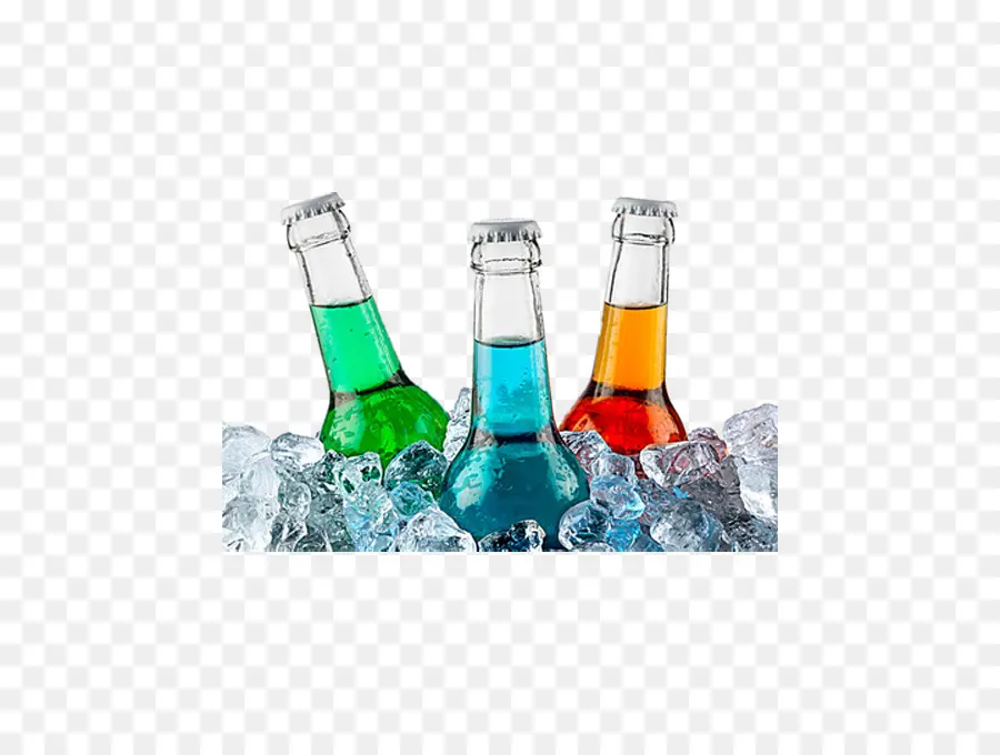 Botellas Coloridas，Hielo PNG