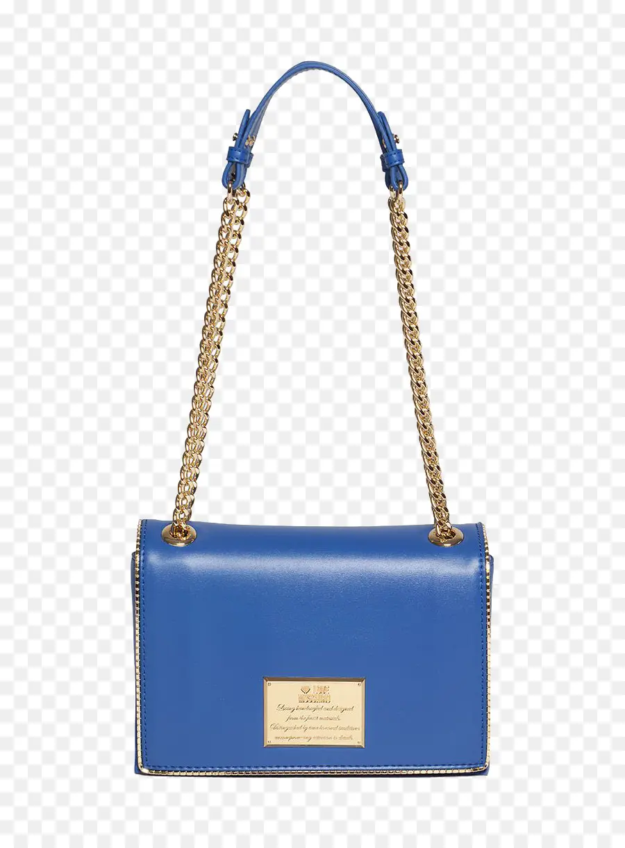 Bolso Azul，Correa De Cadena PNG